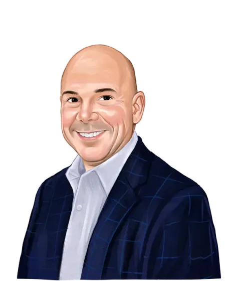Custom avatar caricature drawn from a photo for gaming and online profiles