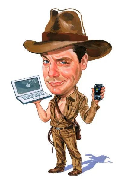 Preview of your selected caricature product