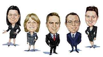 Finished hand-drawn caricature portrait created from a customer photo by MyCaricature
